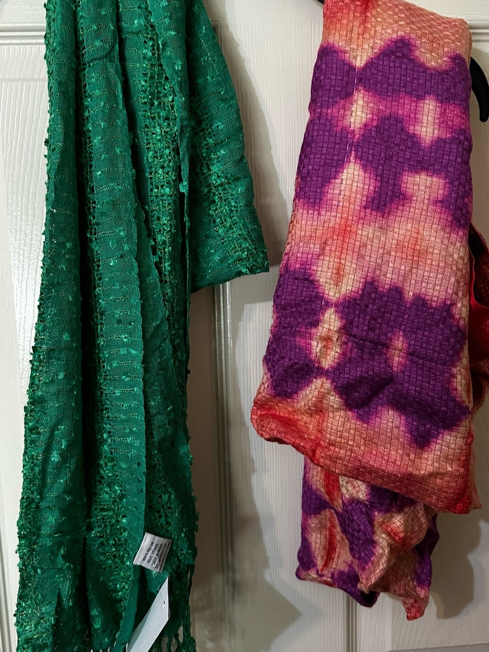 Bundle of Two Colorful Scarves